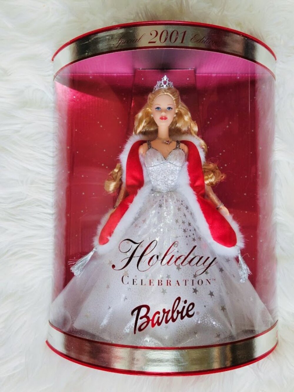2001 Holiday Celebration Barbie Special Edition Doll NIB Mattel Collector New